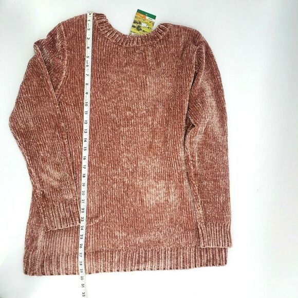 Orvis Womens Sweater Size XL Pink Chenille  New - Picture 11 of 14